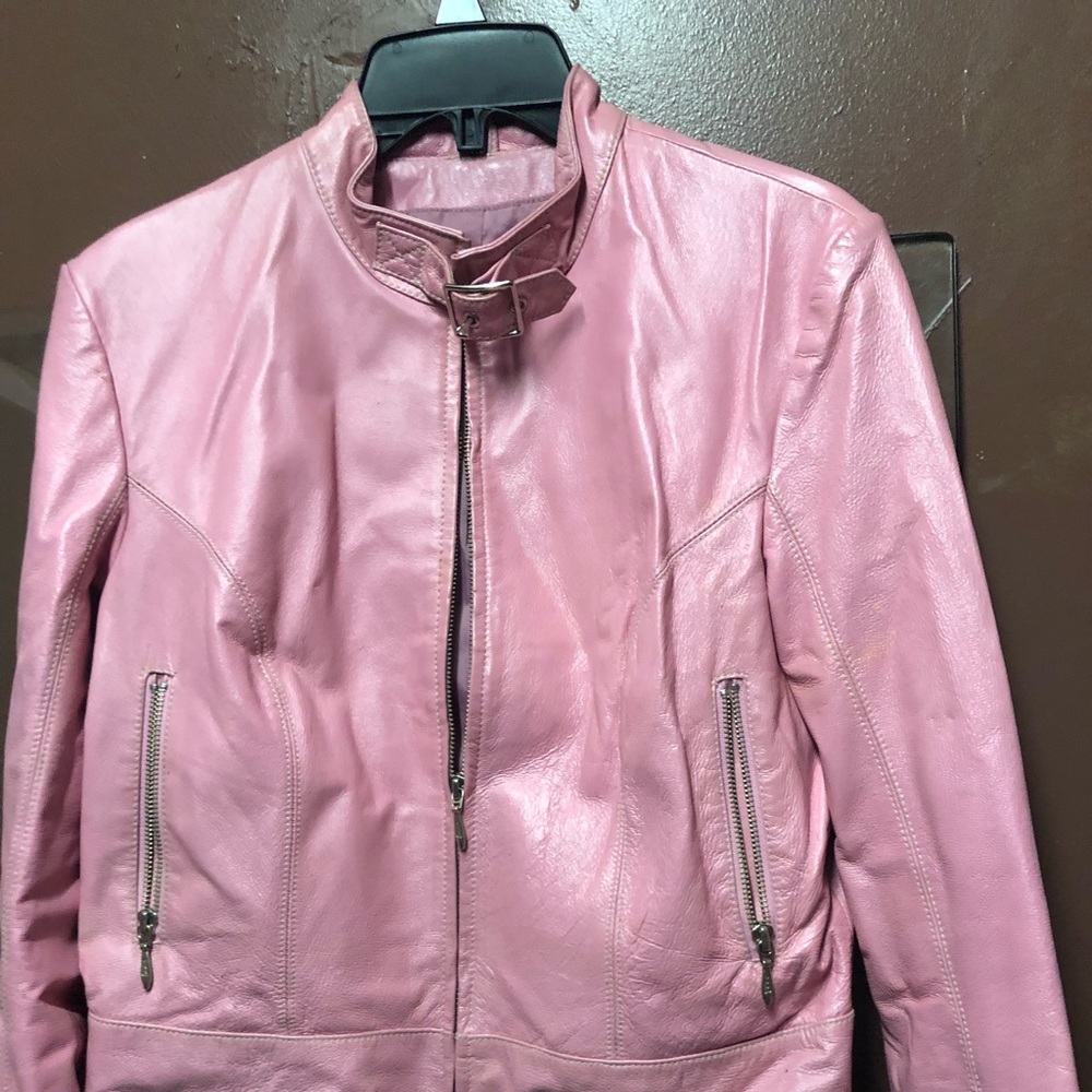 Leather jacket